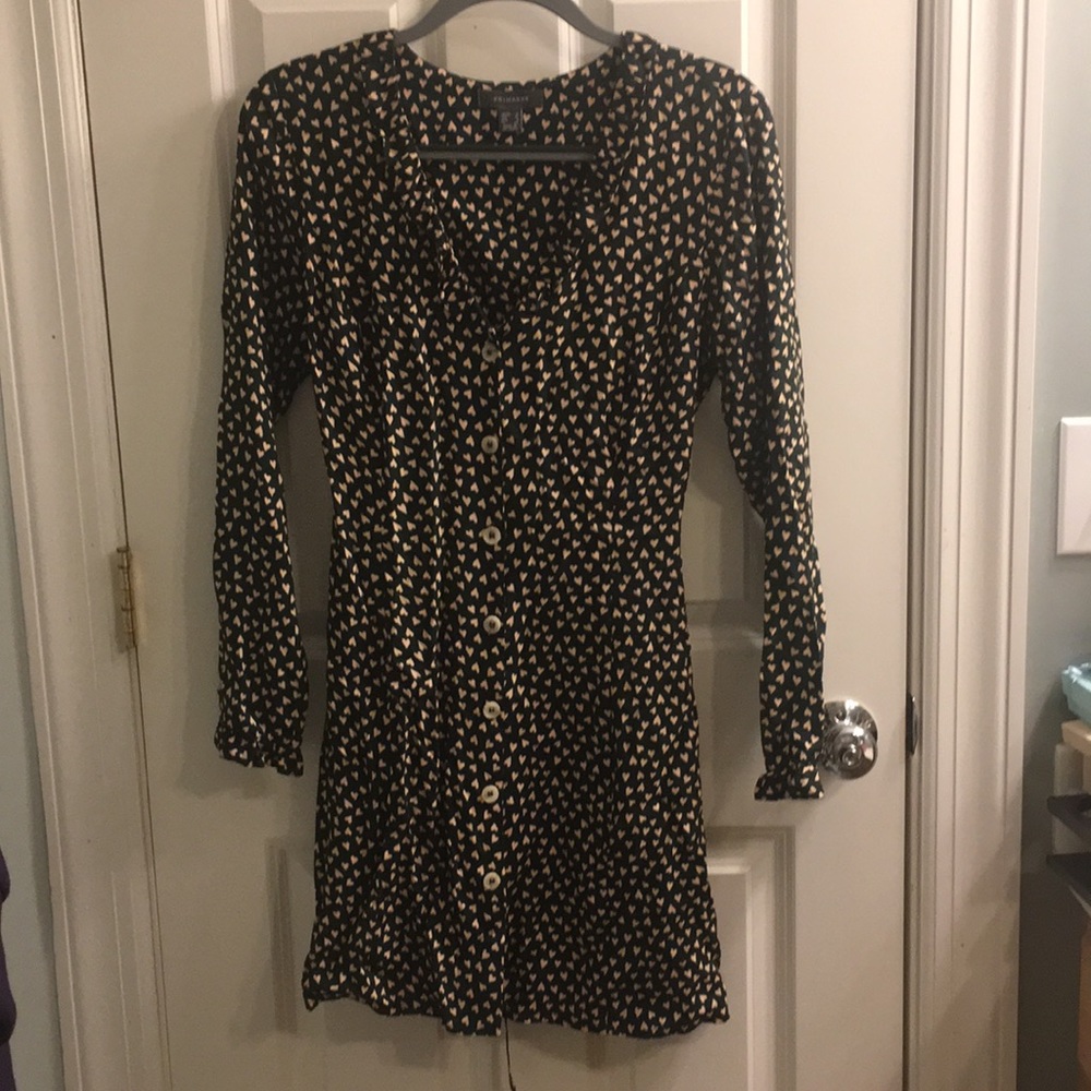 Primark Button-down patterned t-shirt dress